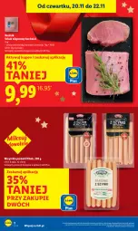Gazetka promocyjna Lidl - GAZETKA - Gazetka - ważna od 22.11 do 22.11.2025 - strona 2 - produkty: Parówki, PIKOK, Schab wieprzowy