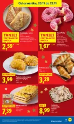 Gazetka promocyjna Lidl - GAZETKA - Gazetka - ważna od 22.11 do 22.11.2025 - strona 23 - produkty: Pączek, Ser, Cukier, Cytryny, Croissant, Faworki, Donut, Fa
