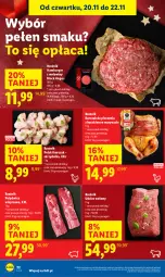 Gazetka promocyjna Lidl - GAZETKA - Gazetka - ważna od 22.11 do 22.11.2025 - strona 24 - produkty: Piec, Kurczak, Polędwica, Hamburger, Lack, Burger, Udziec wołowy