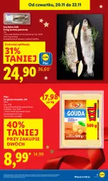 Gazetka promocyjna Lidl - GAZETKA - Gazetka - ważna od 22.11 do 22.11.2025 - strona 3 - produkty: Ser, Pstrąg tęczowy, Kawa, Pilos, Pstrąg, Gouda