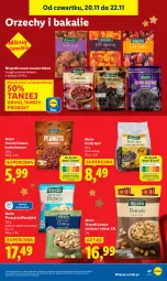 Gazetka promocyjna Lidl - GAZETKA - Gazetka - ważna od 22.11 do 22.11.2025 - strona 51 - produkty: Pistacje, Orzeszki, Wazon, Pestki dyni, Owoce, Orzeszki ziemne, Owoce suszone