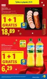 Gazetka promocyjna Lidl - GAZETKA - Gazetka - ważna od 22.11 do 22.11.2025 - strona 9 - produkty: Gra, Wazon, PIKOK, Olej rzepakowy, Olej, Kiełbasa