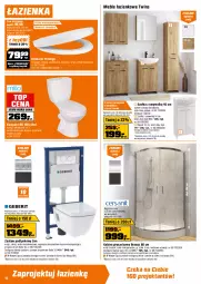 Gazetka promocyjna Obi - Gazetka OBI - Gazetka - ważna od 03.06 do 03.06.2025 - strona 10 - produkty: Kabina prysznicowa, Kompakt WC, Stół warsztatowy, Bateria umywalkowa, Bateria prysznicowa, Top, Ser, Słupek, Stół, Cynk, Deska wolnoopadająca, Meble łazienkowe, Pojemnik, Uchwyty, Tran, Rasco, Regał, Szafka, Bateria wannowa, Bateria, Brodzik, Regał metalowy, Meble, Miska