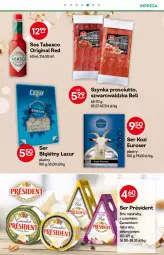 Gazetka promocyjna Żabka - Gazetka - ważna od 04.01 do 04.01.2022 - strona 20 - produkty: Sos tabasco, Sos, Ser, Gin, Bell, Brie, Président, Prosciutto, Szynka, Pieprz, Camembert, Ser kozi, Lazur