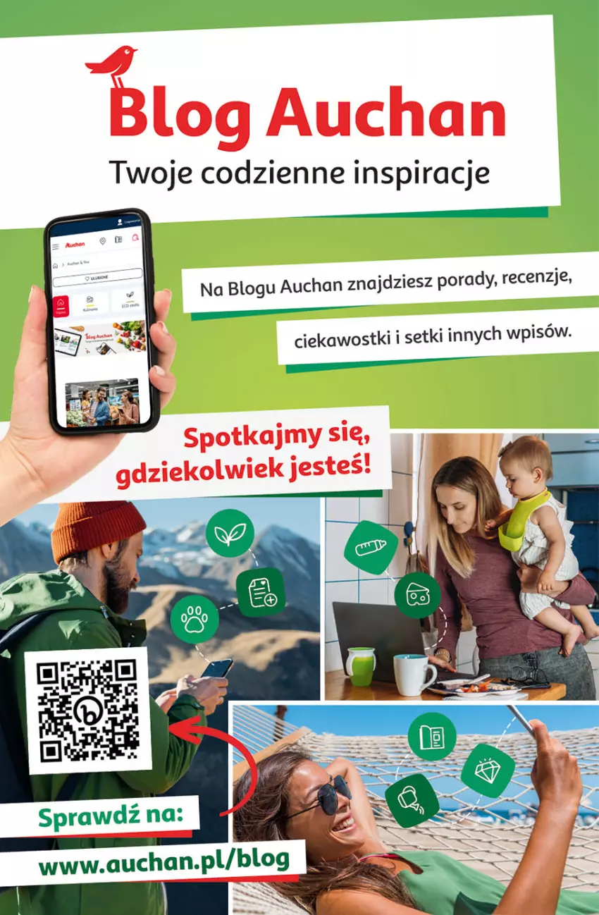 Gazetka promocyjna Auchan - Gazetka Tanie Zakupy Hipermarket Auchan - ważna 03.08 do 09.08.2023 - strona 3 - produkty: Por