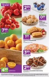 Gazetka promocyjna Stokrotka - Stokrotka Express - Gazetka - ważna od 28.04 do 28.04.2025 - strona 2 - produkty: Warzywa, Salami, Croissant, Pomarańcze, Pizza, Fanta, Owoce, Bułka, Mięso, LG, Fa