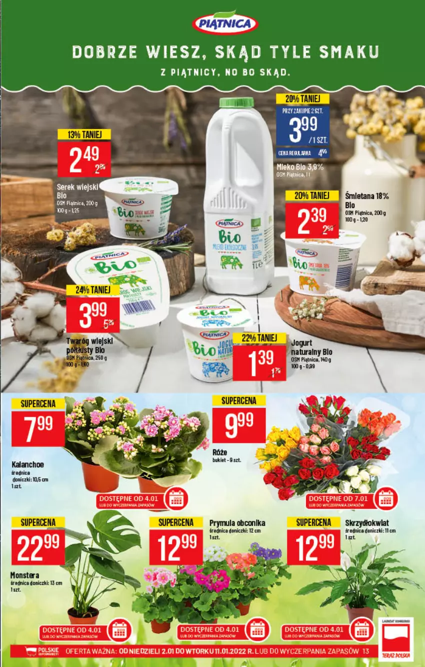 Gazetka promocyjna PoloMarket - Gazetka pomocyjna - ważna 02.01 do 11.01.2022 - strona 13 - produkty: Piątnica, Prymula, Tera