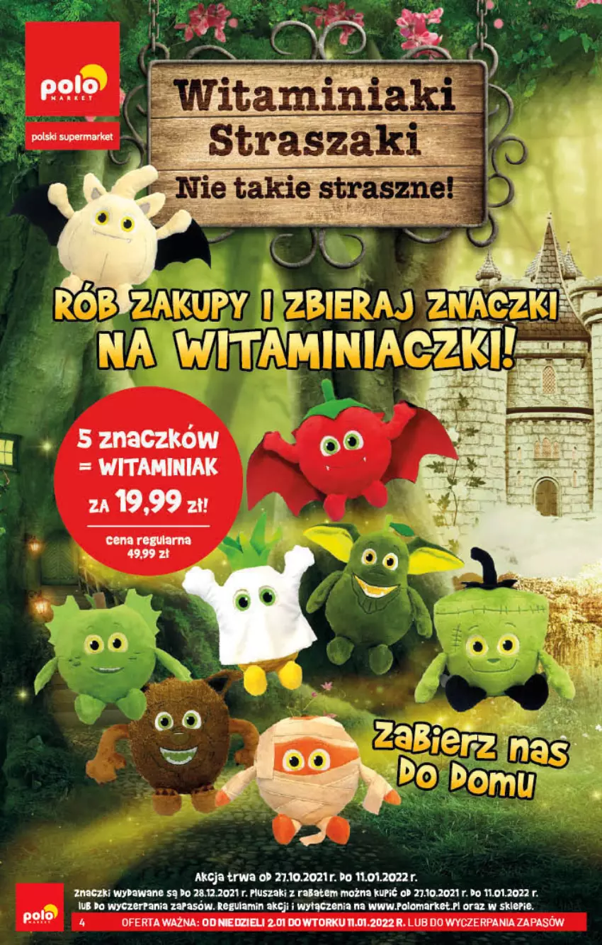 Gazetka promocyjna PoloMarket - Gazetka pomocyjna - ważna 02.01 do 11.01.2022 - strona 4 - produkty: Pluszak