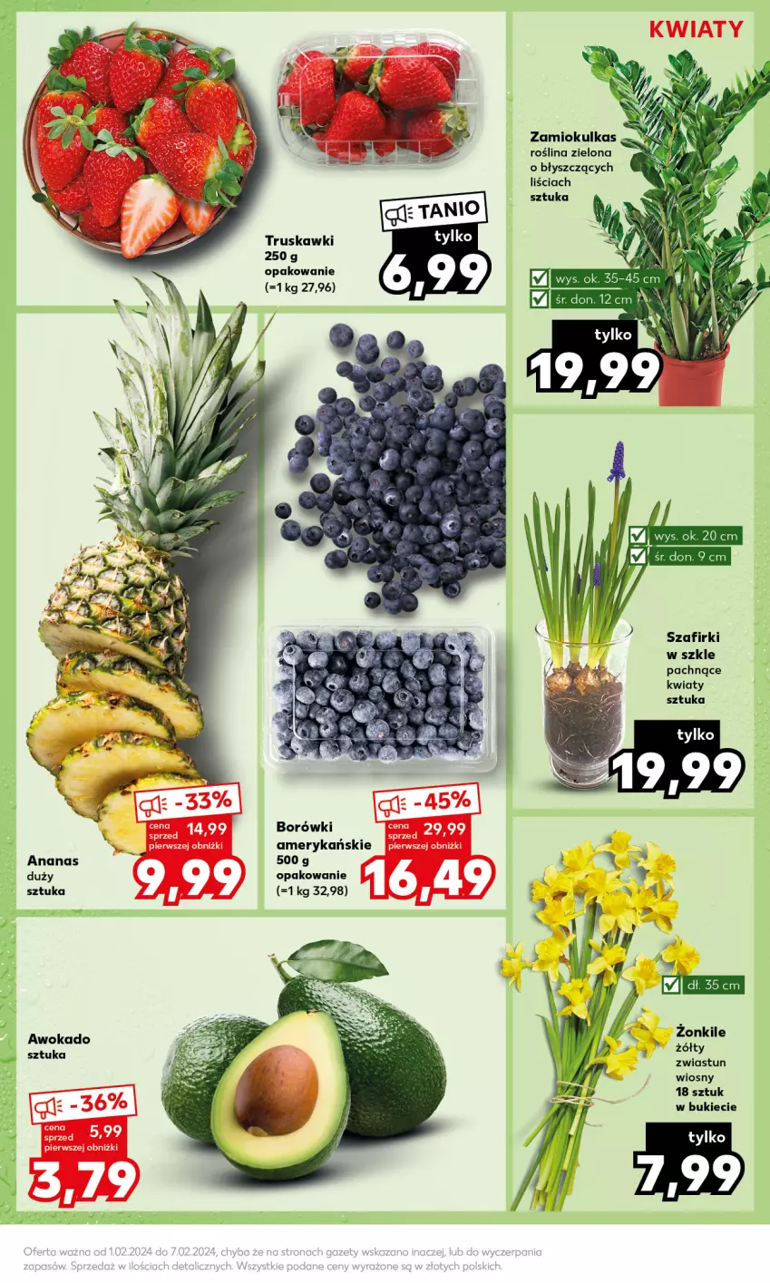 Gazetka promocyjna Kaufland - Mocny Start - ważna 05.02 do 07.02.2024 - strona 15 - produkty: Truskawki