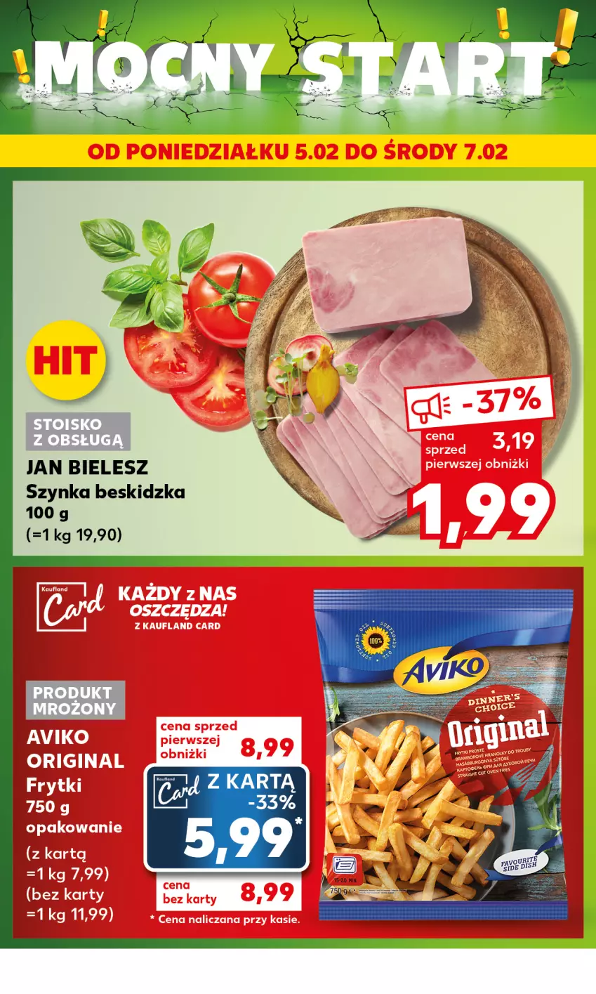 Gazetka promocyjna Kaufland - Mocny Start - ważna 05.02 do 07.02.2024 - strona 4 - produkty: Szynka