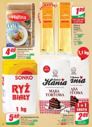 Gazetka promocyjna Dino - Gazetka 42 / 2024 - Gazetka - ważna od 22.10 do 22.10.2024 - strona 20 - produkty: Makaron, Ryż, Gra, Kuskus, Kuchnia, Sonko, Spaghetti, Mąka, Kasza, Mąka tortowa, Ryż biały