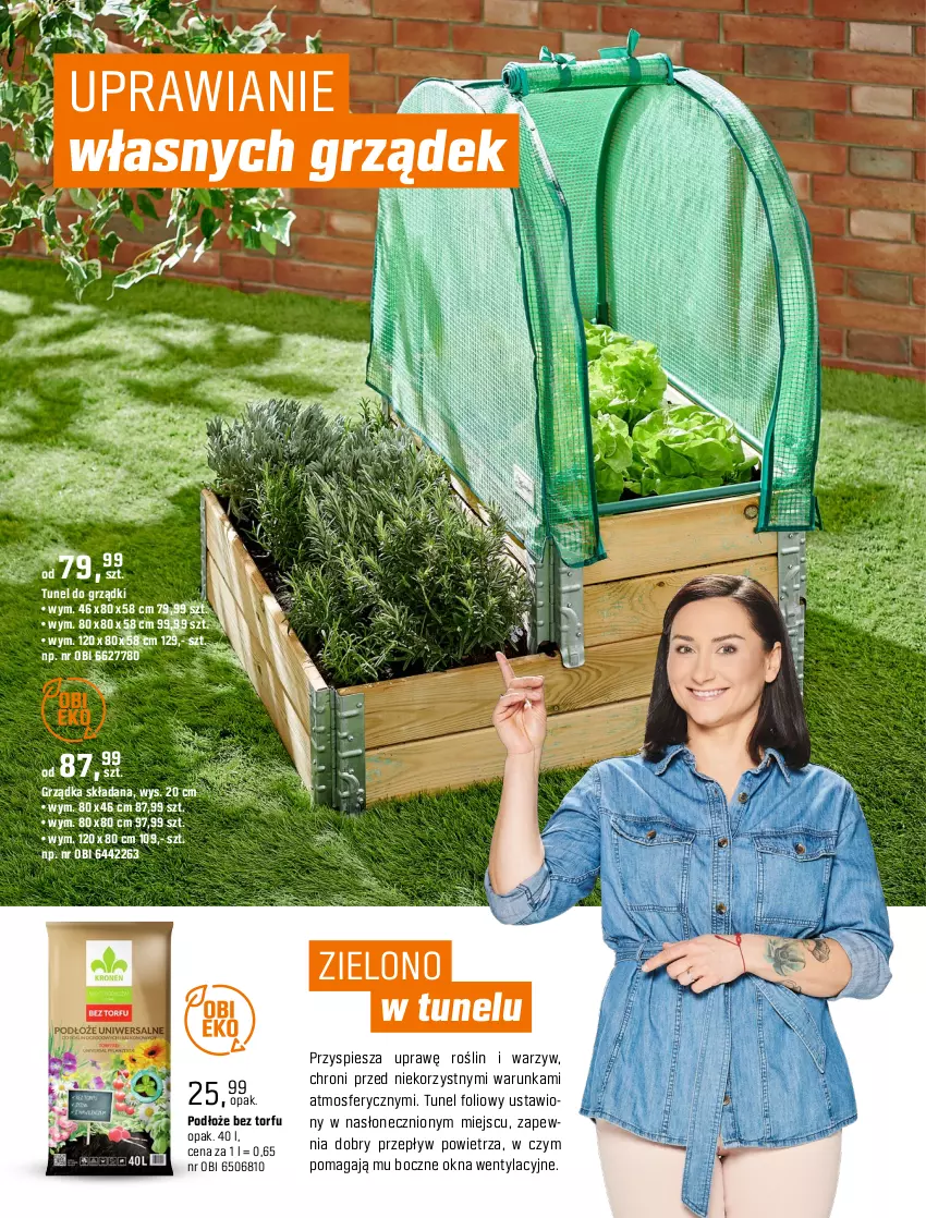 Gazetka promocyjna Obi - Gazetka OBI - ważna 30.03.2022 do 31.05.2023 - strona 94 - produkty: Piec, Sok, Tunel, Warzywa