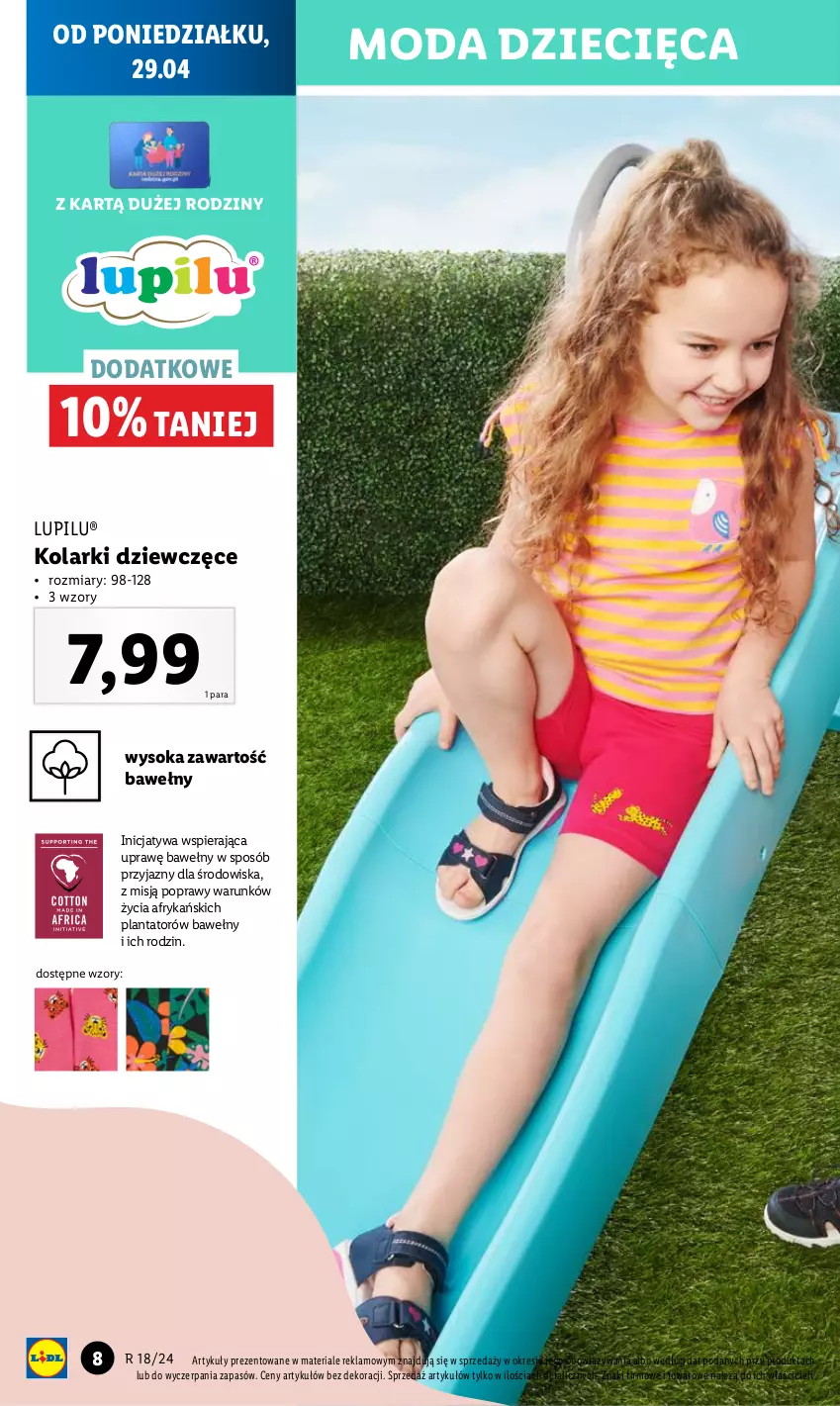 Gazetka promocyjna Lidl - GAZETKA - ważna 29.04 do 04.05.2024 - strona 10 - produkty: Chleb, Dzieci, Moda, Ser, Sok