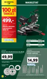 Gazetka promocyjna Lidl - GAZETKA - Gazetka - ważna od 04.05 do 04.05.2024 - strona 32 - produkty: Piec, Parkside, Pilarka ukosowa, Pojemnik, Tarcza tnąca