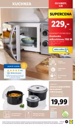 Gazetka promocyjna Lidl - GAZETKA - Gazetka - ważna od 04.05 do 04.05.2024 - strona 49 - produkty: Silvercrest, Por, Kuchnia, Pojemnik, Tran, Kuchenka mikrofalowa, Kuchenki mikrofalowe, Fa