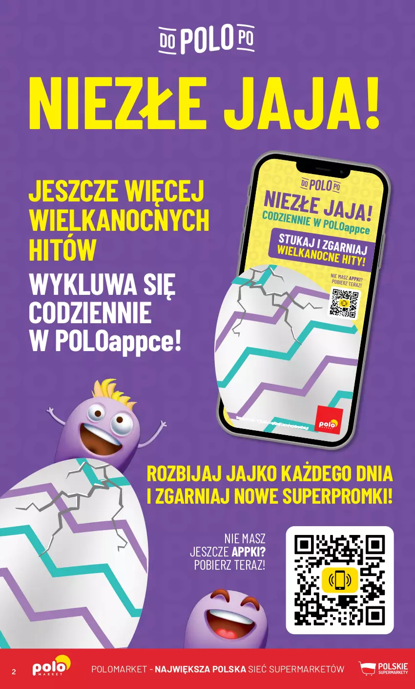 Gazetka promocyjna PoloMarket - Gazetka pomocyjna - ważna 28.02 do 05.03.2024 - strona 2 - produkty: Jaja, Tera