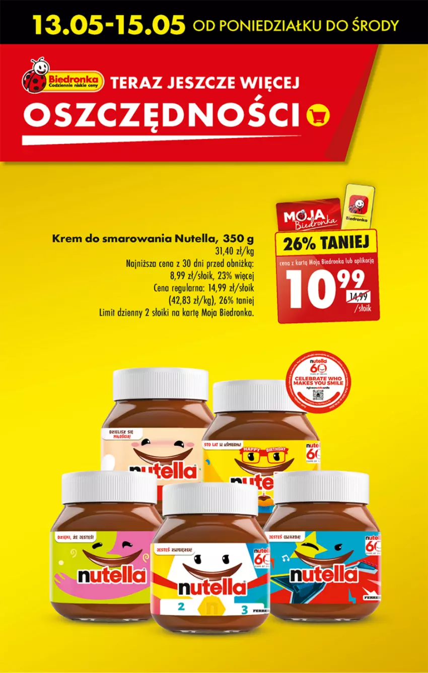 Gazetka promocyjna Biedronka - Od poniedzialku - ważna 13.05 do 18.05.2024 - strona 5 - produkty: Dron, Nutella, Tera