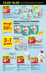 Gazetka promocyjna Biedronka - Od poniedzialku - Gazetka - ważna od 18.05 do 18.05.2024 - strona 45 - produkty: Gin, Pampers, Papier, Pieluchy, Majtki, Toster, Papier toaletowy, Dada, Maliny, Chusteczki, Płatki kosmetyczne, Dzieci, Pieluchomajtki