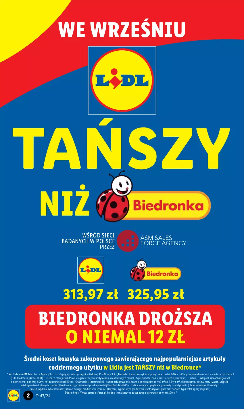 Gazetka promocyjna Lidl - GAZETKA - ważna 21.11 do 23.11.2024 - strona 2 - produkty: Dron, Gra, Ketchup, Kosz, LG, Majonez, Mięso, Napoje, Piwo, Por