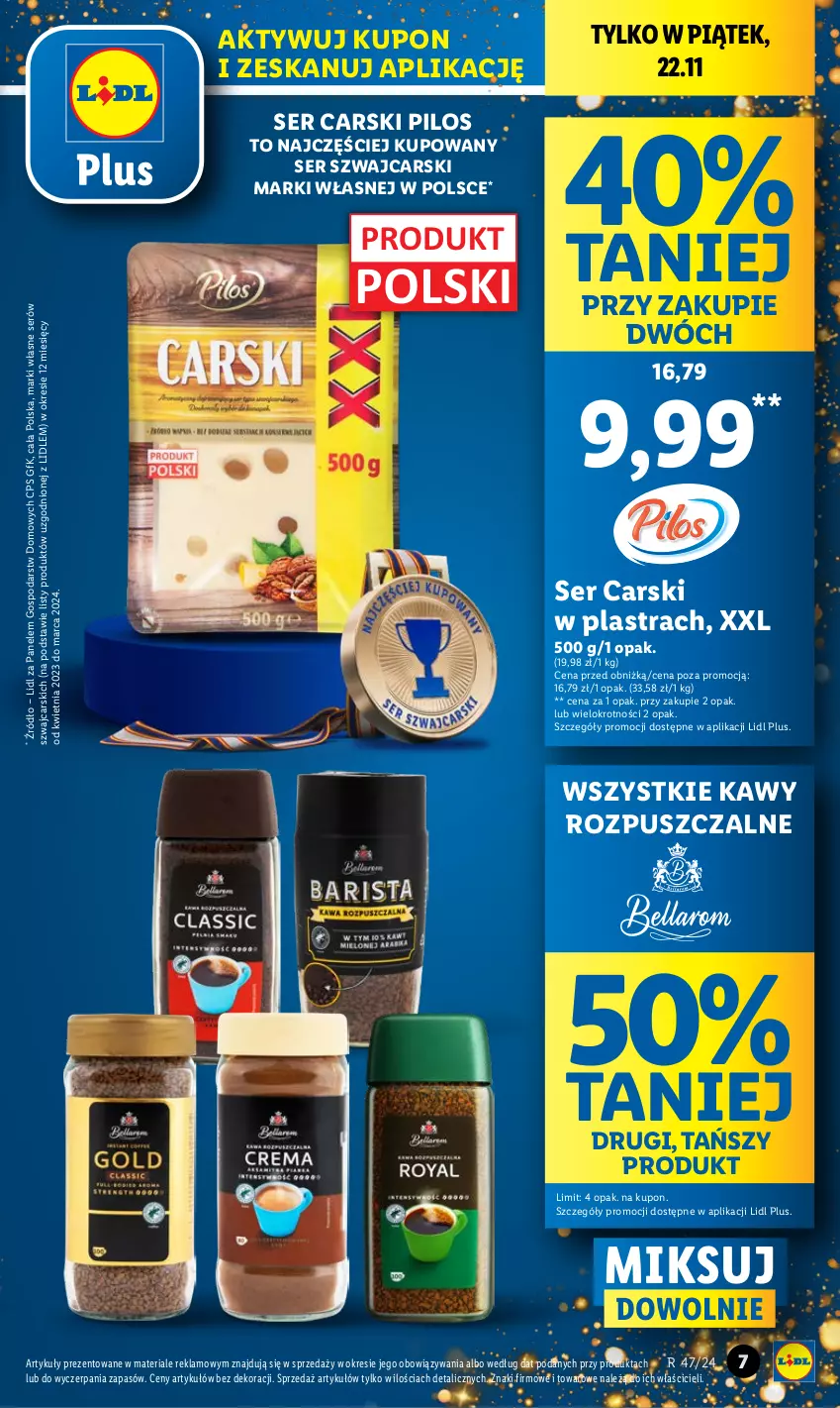 Gazetka promocyjna Lidl - GAZETKA - ważna 21.11 do 23.11.2024 - strona 7 - produkty: Cars, Pilos, Ser