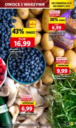 Gazetka promocyjna Lidl - GAZETKA - Gazetka - ważna od 23.11 do 23.11.2024 - strona 19 - produkty: Warzywa, Ziemniaki, Owoce, Frytki, Boczniak