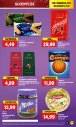 Gazetka promocyjna Lidl - GAZETKA - Gazetka - ważna od 23.11 do 23.11.2024 - strona 35 - produkty: Ser, Divine, Praliny, Lindor, Chałwa, Deser, Kakao, Lindt, Milka