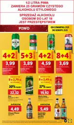 Gazetka promocyjna Lidl - GAZETKA - Gazetka - ważna od 23.11 do 23.11.2024 - strona 45 - produkty: Piwo, Koc, Gra, Heineken, Warka, Okocim, Harnaś