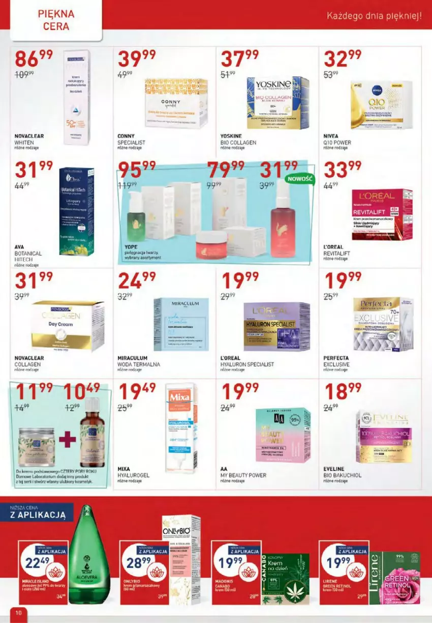 Gazetka promocyjna Drogerie Jawa - ważna 02.12 do 04.01.2021 - strona 10 - produkty: Eveline, Gin, Kaki, Lirene, Nivea, Perfecta, Por, Ser, Woda, Yoskine