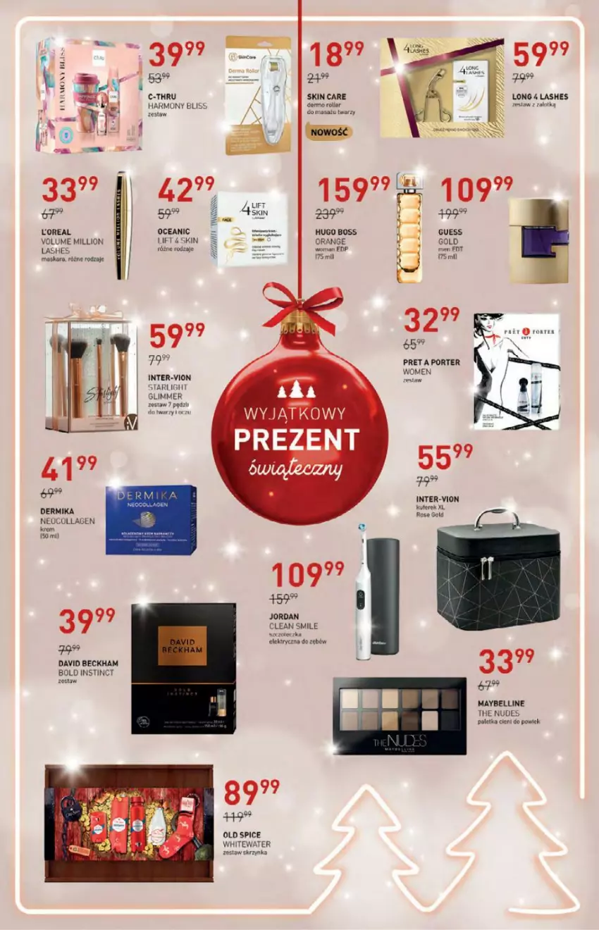 Gazetka promocyjna Drogerie Jawa - ważna 02.12 do 04.01.2021 - strona 2 - produkty: Bell, C-Thru, David Beckham, Dermika, Fa, Lion, Long 4 Lashes, Maybelline, Old Spice, Paletka cieni, Por, Roller