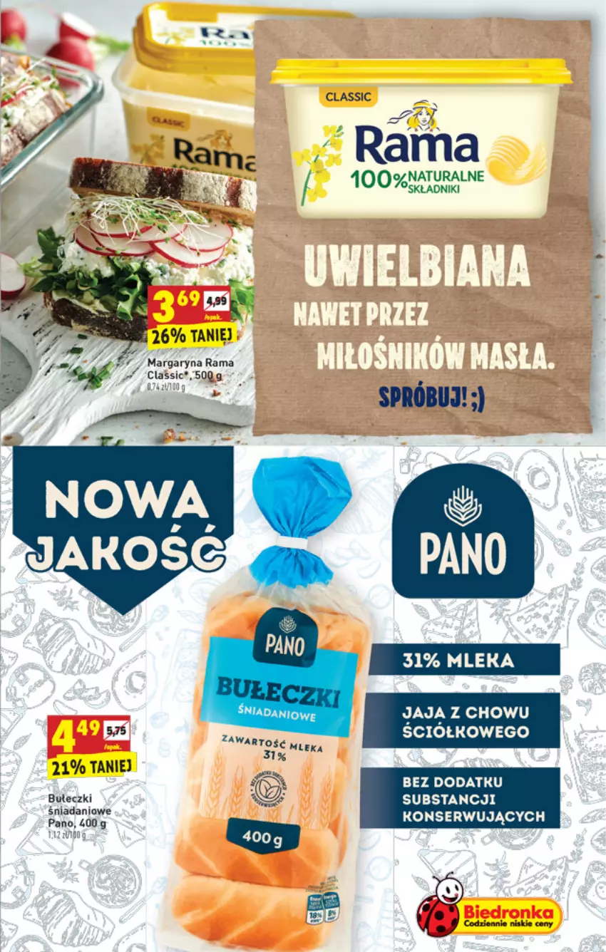 Gazetka promocyjna Biedronka - W tym tygodniu PK - ważna 12.07 do 17.07.2021 - strona 21 - produkty: Bułeczki, Danio, Margaryna, Rama, Ser