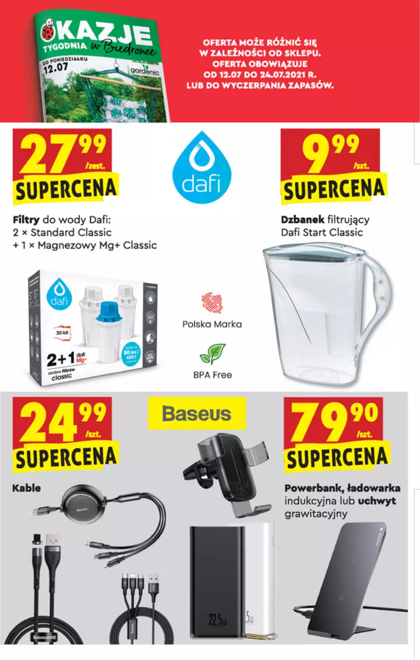 Gazetka promocyjna Biedronka - W tym tygodniu PK - ważna 12.07 do 17.07.2021 - strona 55 - produkty: Dzbanek, Dzbanek filtrujący, Gra, Magnez, Powerbank, Warka