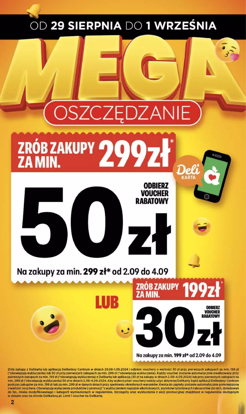 Gazetka promocyjna Delikatesy Centrum - NOWA GAZETKA Delikatesy Centrum od 29 sierpnia! 29.08-4.09.2024 - ważna 29.08 do 04.09.2024 - strona 2 - produkty: Rum