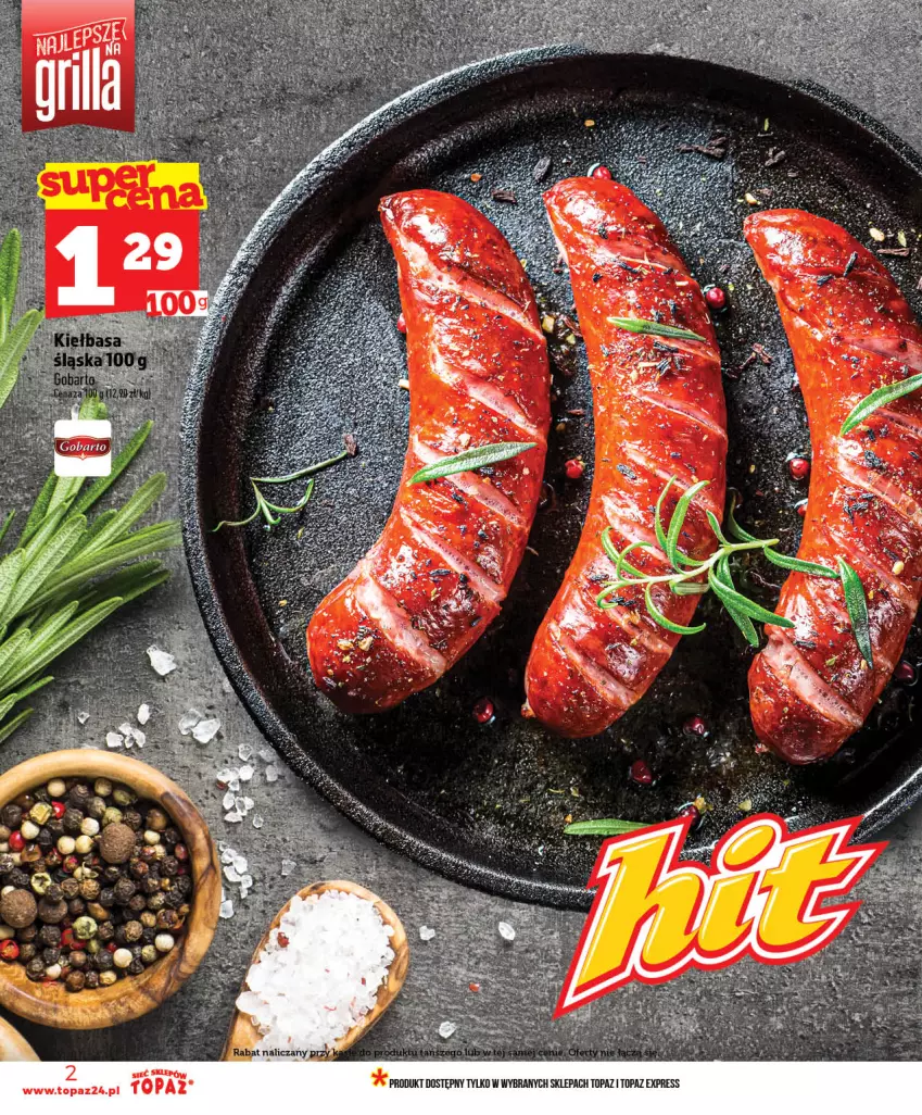 Gazetka promocyjna Topaz - Gazetka - ważna 03.06 do 10.06.2026 - strona 2 - produkty: Top