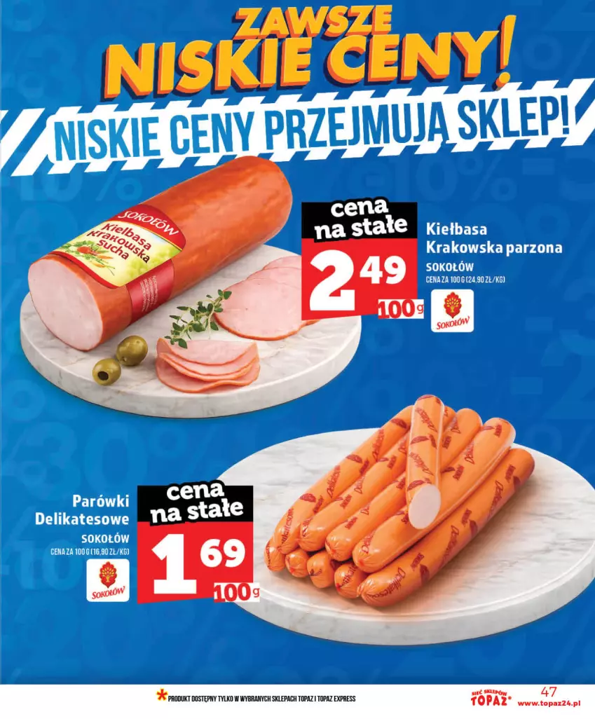Gazetka promocyjna Topaz - Gazetka - ważna 03.06 do 10.06.2026 - strona 47 - produkty: Top