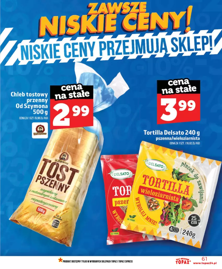 Gazetka promocyjna Topaz - Gazetka - ważna 03.06 do 10.06.2026 - strona 61