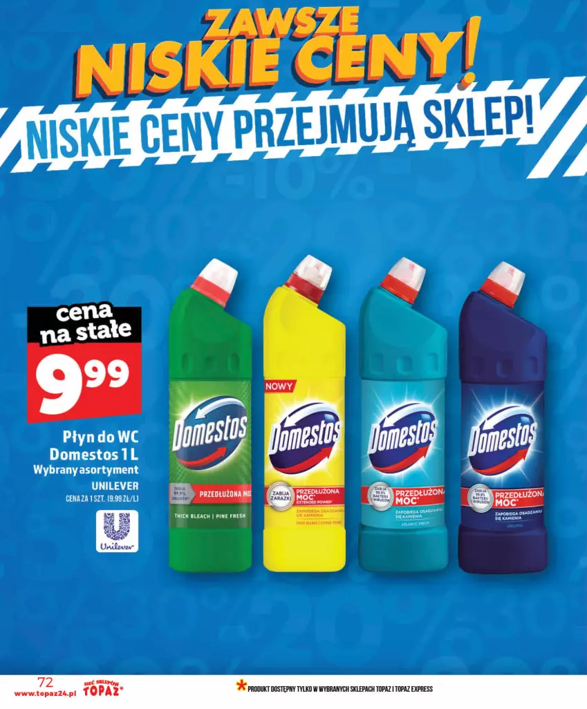 Gazetka promocyjna Topaz - Gazetka - ważna 03.06 do 10.06.2026 - strona 72 - produkty: Płyn do wc