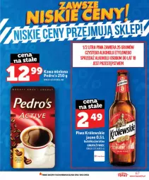 Gazetka promocyjna Topaz - Gazetka - Gazetka - ważna od 10.06 do 10.06.2026 - strona 67 - produkty: Piwa, Piwo, Top, Sos, Por, Gra, Królewski, Kawa mielona, Kawa