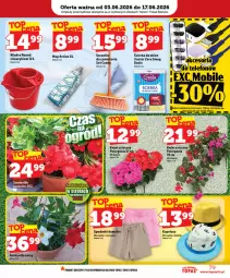 Gazetka promocyjna Topaz - Gazetka - Gazetka - ważna od 10.06 do 10.06.2026 - strona 79 - produkty: Top, Mop, Telefon, Kosz, Wiadro, Sztuczny kwiat, Mobil
