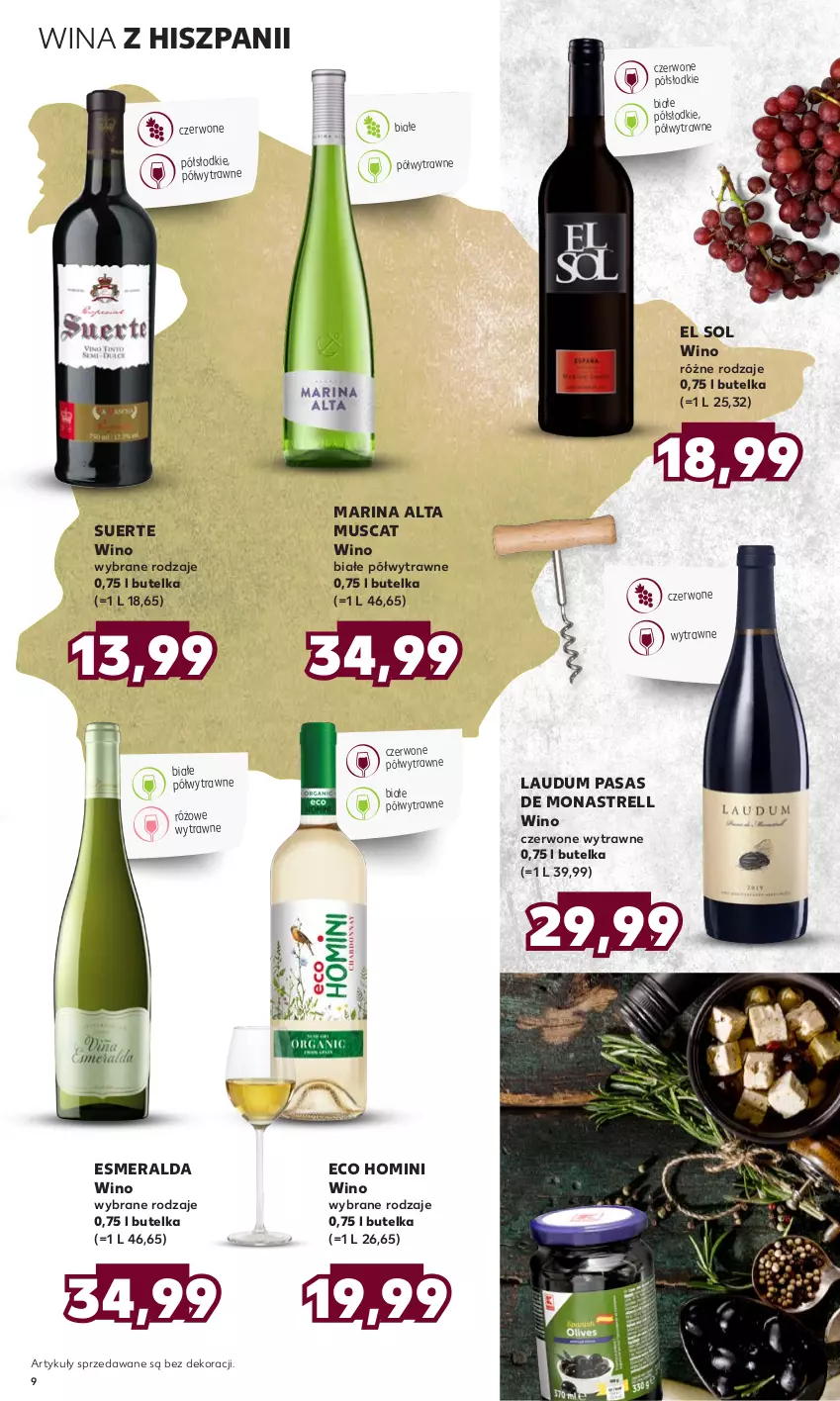 Gazetka promocyjna Kaufland - Barek Kauflandu - ważna 24.08 do 06.09.2023 - strona 9 - produkty: Mus, Wino, Wino białe, Wino czerwone