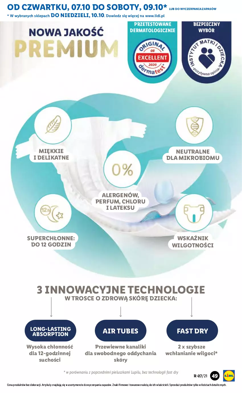 Gazetka promocyjna Lidl - GAZETKA - ważna 07.10 do 10.10.2021 - strona 50 - produkty: Fa, LG, Perfum, Piec, Por, Sok