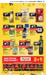 Gazetka promocyjna Netto - Artykuły spożywcze - Gazetka - ważna od 30.03 do 30.03.2024 - strona 19 - produkty: Piec, Chrzan, Makaron, Ser, Ryż, Gin, Gra, Kasza jęczmienna, Przyprawy, Suszone pomidory, Kasza, Olej, Ole!, Pomidory, Ryż biały