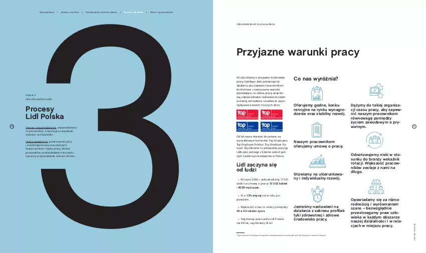 Gazetka promocyjna Lidl - Lidl Polska - ważna 01.01.2019 do 31.12.2030 - strona 41 - produkty: Fa, Mus, O nas, Piec, Por, Top, Zdrowie