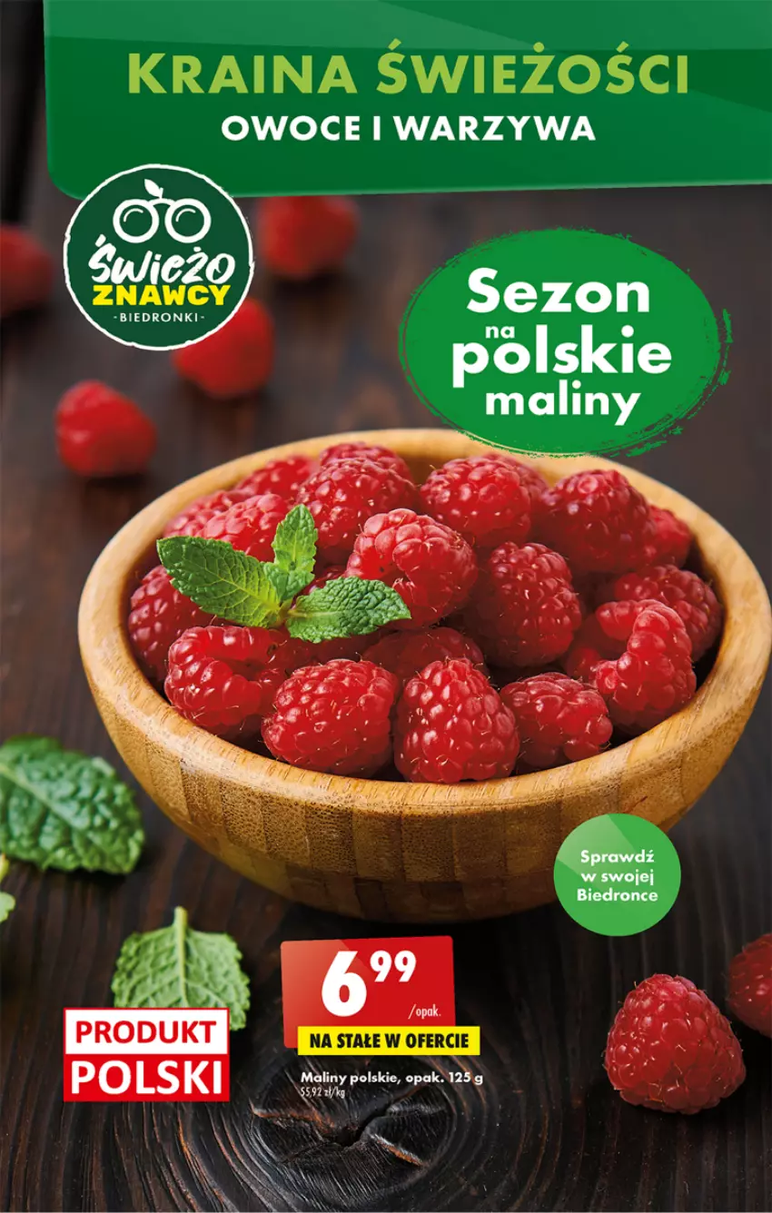 Gazetka promocyjna Biedronka - ważna 14.07 do 20.07.2022 - strona 15 - produkty: Dron, Fa, Owoce, Warzywa