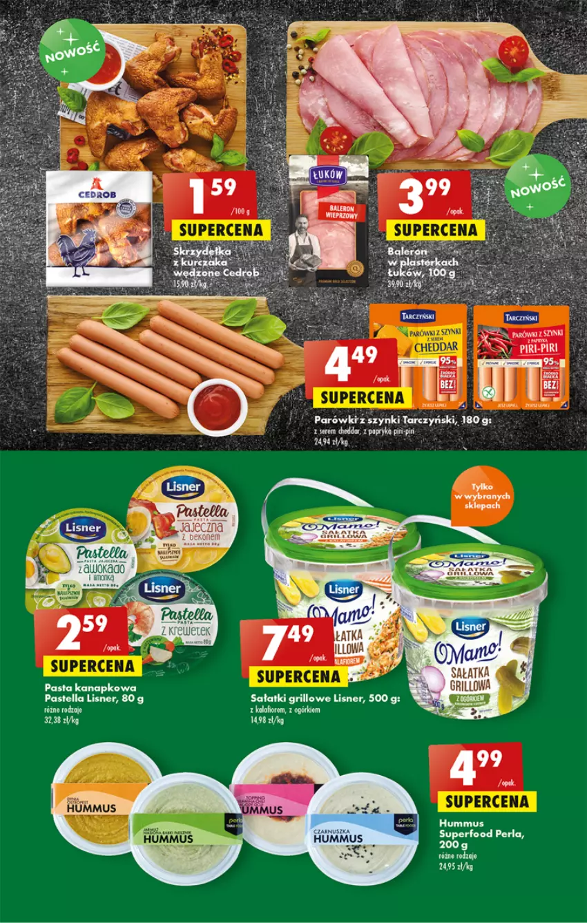 Gazetka promocyjna Biedronka - ważna 14.07 do 20.07.2022 - strona 33 - produkty: Beko, Cheddar, Grill, Hummus, Lisner, Mus, Pastella, Sałat, Sałatka, Ser