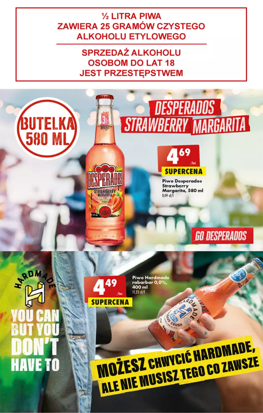 Gazetka promocyjna Biedronka - ważna 14.07 do 20.07.2022 - strona 45 - produkty: Desperados, Piwo