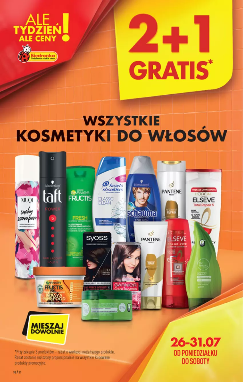 Gazetka promocyjna Biedronka - ważna 26.07 do 31.07.2021 - strona 10 - produkty: Elseve, Por