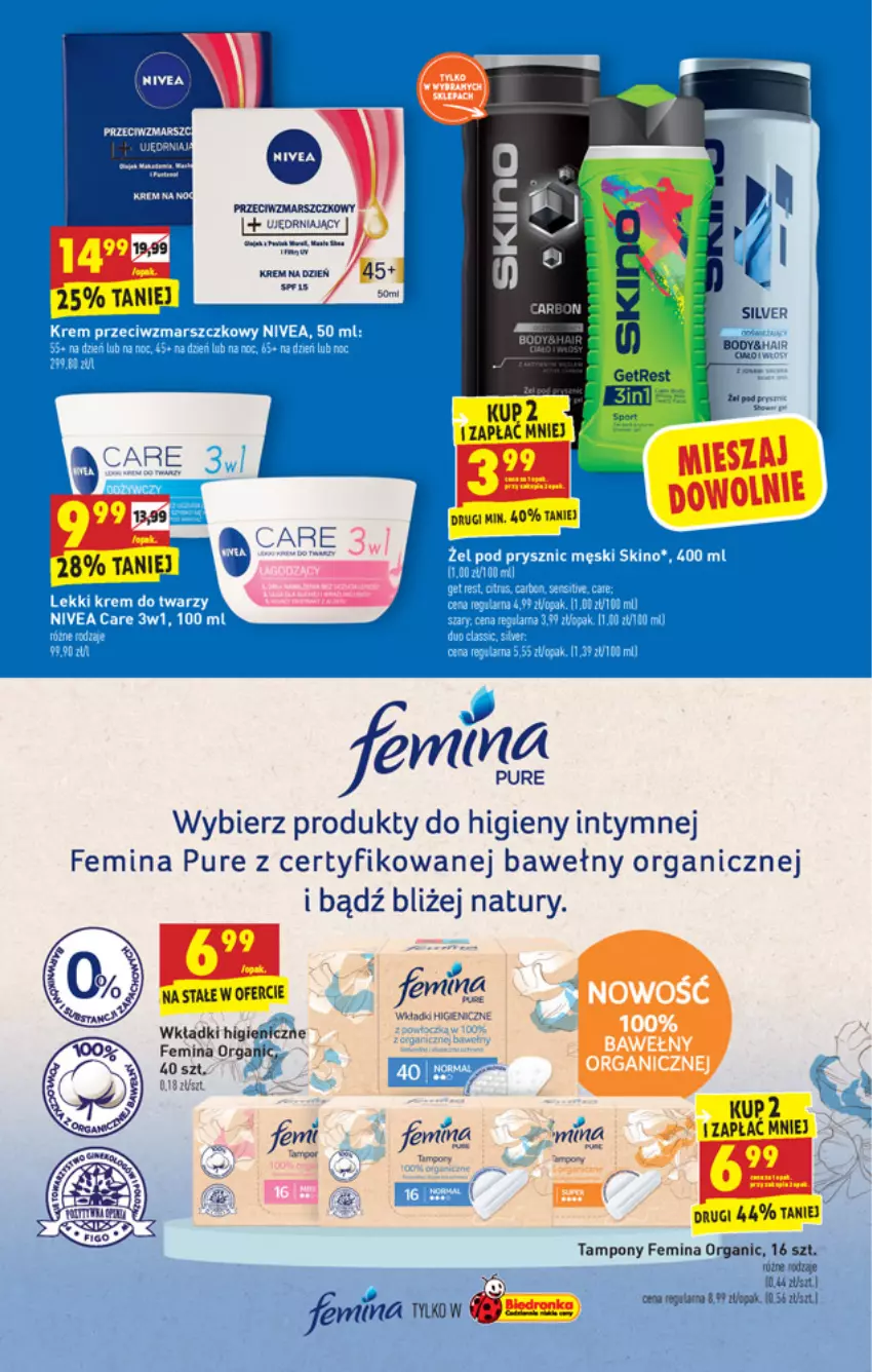 Gazetka promocyjna Biedronka - ważna 26.07 do 31.07.2021 - strona 47 - produkty: Body, Fa, Por, Pur, Tampony, Wkładki