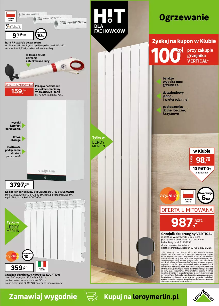 Gazetka promocyjna Leroy Merlin - Gazetka Leroy Merlin - ważna 02.12 do 26.12.2025 - strona 25 - produkty: Deska wolnoopadająca, Fa, Gra, Grohe, Grzejnik, Koc, Kompakt WC, Ogrzewanie, Olej, Rura, Sok, Tran, Zestaw podtynkowy WC