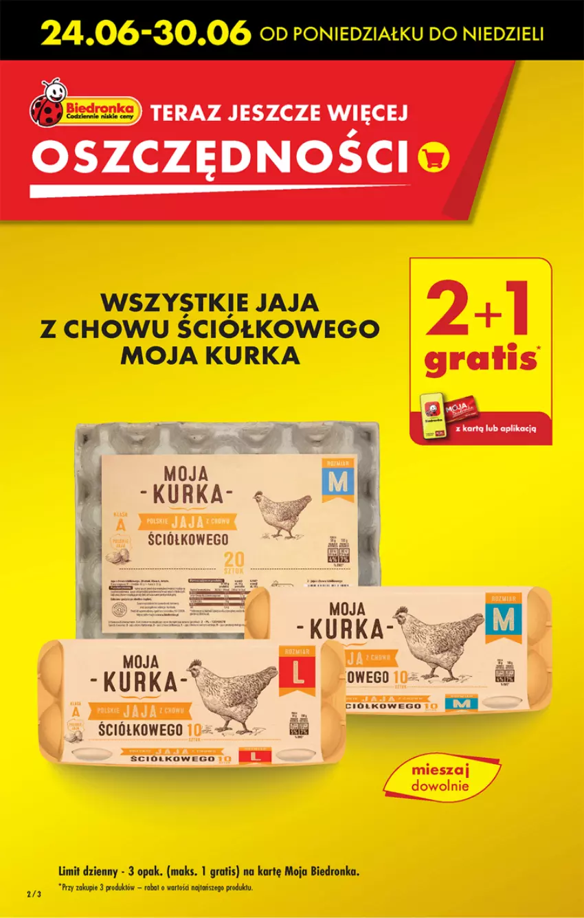 Gazetka promocyjna Biedronka - Od poniedzialku - ważna 24.06 do 29.06.2024 - strona 2 - produkty: Dron, Gra, Jaja