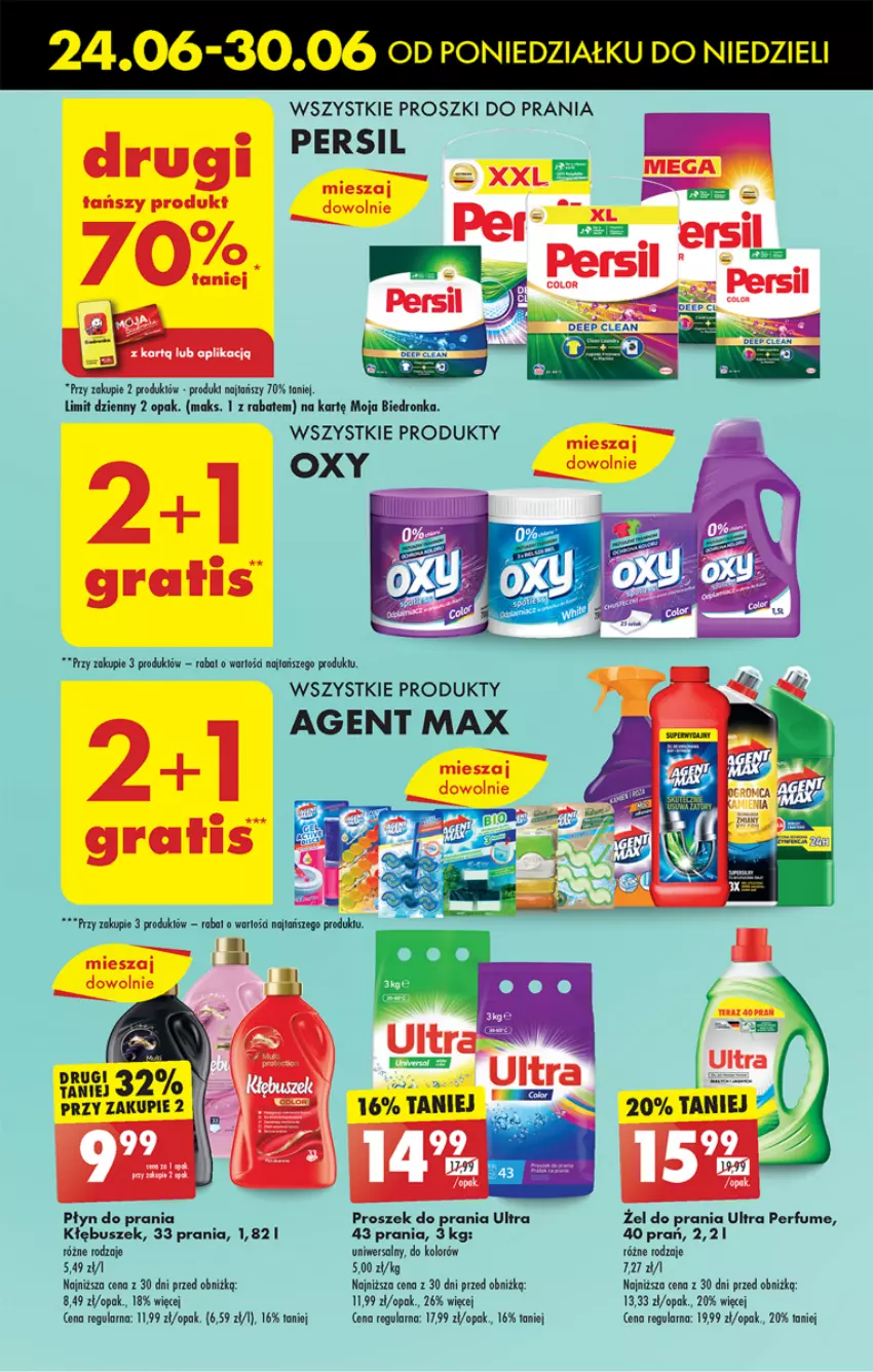 Gazetka promocyjna Biedronka - Od poniedzialku - ważna 24.06 do 29.06.2024 - strona 59 - produkty: Dron, Perfum, Persil, Płyn do prania, Proszek do prania